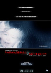 Paranormal Activity 3 - פרטי סרט : פעילות על טבעית 3