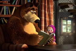 Loading Masha and the Bear Wonder Park Pics 3 - תמונה מספר 3 מהסרט מאשה והדוב ההרפתקה הגדולה ...