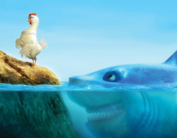 Loading Seefood Pics 4 -  תמונה מספר 4 מהסרט דגים נגד תרנגולות (מדובב) ...